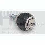 Seat Pop Pin Knob Size 1" Thread Pin M16 Dia 5/16" Thread Length 0.79" Gray - hydrafitnessparts