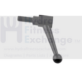 Seat Post Pin Size Of Black Knob 2 - 3 - 8" - Thread Of Pin M10 - Pin Length 1" - hydrafitnessparts