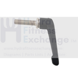 Seat Post Pin Size Of Black Knob 3 - 1 - 2" - Thread Of Pin M10 - Pin Length 1.58" - hydrafitnessparts