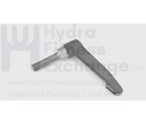 Seat Post Pin Size Of Black Knob: 4.33" - Thread Of Pin: M10 - Pin Length: 1.18" - hydrafitnessparts
