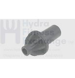 Shank Nylon Stop Size 48 x 25 x 15.5mm Strength System - hydrafitnessparts