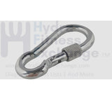 Snap Link Clip For Cable Gym Attachment Contoured Φ6 x 60mm Strength System - hydrafitnessparts