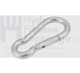 Snap Link Clip For Cable Gym Attachment Φ8 x 80 Strength System - hydrafitnessparts
