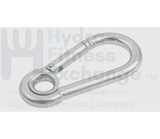 Snap Link Clip For Cable Gym Attachment Fixed Position Φ7 x 70 Strength System - hydrafitnessparts