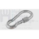 Snap Link Clip For Cable Gym Attachment w Safety Lock Φ7 x 70mm Strength System - hydrafitnessparts