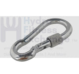 Snap Link Clip For Cable Gym Attachment w Safety Lock Φ7 x 70mm Strength System - hydrafitnessparts
