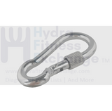 Snap Link Clip For Cable Gym Attachment w Safety Lock Φ8 x 80 Strength System - hydrafitnessparts