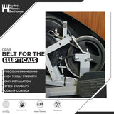 Spirit Fitness 774P SmartSpace Treadmill Pulley Drive Belt 26" Ribs 10 - hydrafitnessparts