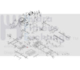 Spirit Sole Xterra Fitness Treadmill Nylon Plastic Washer 13mm P060206 - A1 - hydrafitnessparts