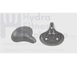 Star Trac Indoor Cycles Saddle Seat Length 270mm (10.63") x Width 250mm (9.84") - hydrafitnessparts