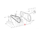 Star Trac Stationary Bike Chainguard Cap Access 740 - 7601 & 740 - 7989 - hydrafitnessparts