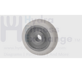 Star Trac Stationary Bike Transport Wheel 802342 - hydrafitnessparts