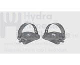 StarTrac Stationary Bike Left & Right Foot Pedal Pair W/Straps Spindle Size 1/2" - hydrafitnessparts