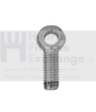 Steel Eyelet Link For Cable Stoper Threaded M8 Strength System - hydrafitnessparts