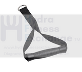 Strap Handle Stirrup For Cable Home Gym 37 x 140mm - 230mm Overall - hydrafitnessparts