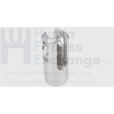 Strength System Cable Connector 21x46mm 10mm ID Gym Cable Replacement - hydrafitnessparts
