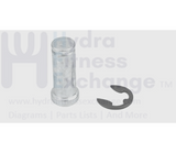 Strength System Cable Connector Clevis Pin with E Clip 27x10–12mm ID - hydrafitnessparts