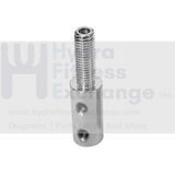 Strength System Cable Connector M12*70 Threaded Gym Cable Replacement - hydrafitnessparts
