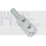 Strength System Cable Connector Threaded External 1/2 - 13 Gym Cable Part - hydrafitnessparts