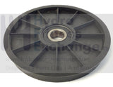 Technogym Skillrun DJJ0AU Treadmill Wheel Pulley with Bearing Part 83421 - hydrafitnessparts