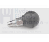 Tiny Pop Pin Size Knob 1" Thread Pin: 1 - 2" Length Of Thread: 0.18" - Dia 5 - 16" - hydrafitnessparts