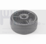 Transport Wheel D50 | ID8mm | H20 53804 For Treadmill & Elliptical - hydrafitnessparts