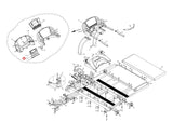 True Fitness Treadmill Board Number Keys 9PS1116 - hydrafitnessparts