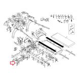 True Fitness Treadmill Incline Rack Pivot Block without Insert 9PS0066 - hydrafitnessparts