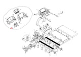 True Fitness Treadmill Start and Stop Board 9PS1117 - hydrafitnessparts