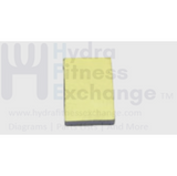 Vision Fitness Elliptical Double Sided Foam Tape 20 x 30H x 4T 000688 - A - hydrafitnessparts