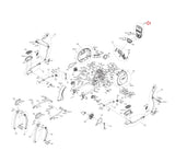 Vision Fitness EP632 Elliptical Display Console Assembly 1000441202 - hydrafitnessparts