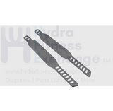Vision Fitness Staionary Bike Pedal Strap Fits L 335mm x W 45mm 004033 - 00 - hydrafitnessparts
