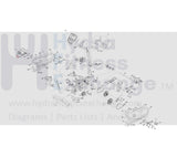 Vision Fitness Stationary Bike Left Crank Arm 0000089466 - hydrafitnessparts