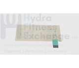 Vision Fitness T600 TM742B Treadmill 28 Keys Membrane Keypad 1000425703 - hydrafitnessparts