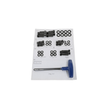 Vision Fitness TM742B TM743B TM789B Treadmill Hardware Set Semi Assembly 1000425482 - hydrafitnessparts