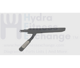 Vision Fitness TM742B TM743B TM789B Treadmill Right Arm Rest Set Semi Assembly 1000447148 - hydrafitnessparts