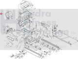 Vision Fitness Treadmill Display Console Set Semi Assembly 1000441853 - hydrafitnessparts