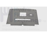 Vision Fitness Treadmill Upper Console Cover 1000425529 - hydrafitnessparts