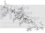 Vision Fitness X6000 X6100 X6200 Elliptical Crank Arm Assembly 015519 - AA - hydrafitnessparts