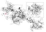 Vision X6700HRT X6750HRT X6850HRT Elliptical Roller Wheel Assembly 0000080183 - hydrafitnessparts