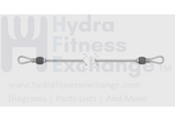 Weider Strength System Long Cable Assembly 185637 - hydrafitnessparts