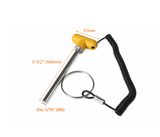Weight Stack Pin knob Lanyard Pin Dia M8 - 140mm L GZ1754 For Strength System - hydrafitnessparts