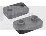 Weight Stack Rubber Bumper L 100mm (4") & W 70mm (2.75") Strength System - hydrafitnessparts