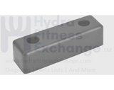 Weight Stack Rubber Bumper L 100mm - W 30mm & H 30mm & Dia of Hole 14mm Strength - hydrafitnessparts