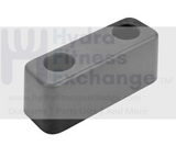 Weight Stack Rubber Bumper L 120mm - W 53mm & Diameter of Hole 13mm Strength - hydrafitnessparts