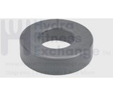 Weight Stack Rubber Bumper OD 60mm & H 15mm & ID of Hole 30mm Strength System - hydrafitnessparts