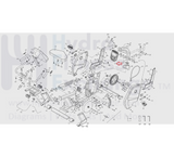 Xterra Fitness SB2.5 Stationary Bike Display Console Assembly ZTB040 - 03 - hydrafitnessparts