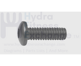 Xterra Fitness Treadmill Button Head Cap Hex Socket Screw 5 - 16 x 18/3 - 4" - hydrafitnessparts