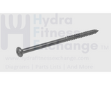 Xterra Fitness Treadmill Metal Sheet Philips Screw 3" J527014L - Y3 - hydrafitnessparts