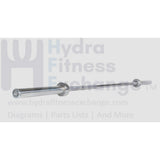 YORK 7′ International Chrome Olympic Bar – 30mm - hydrafitnessparts